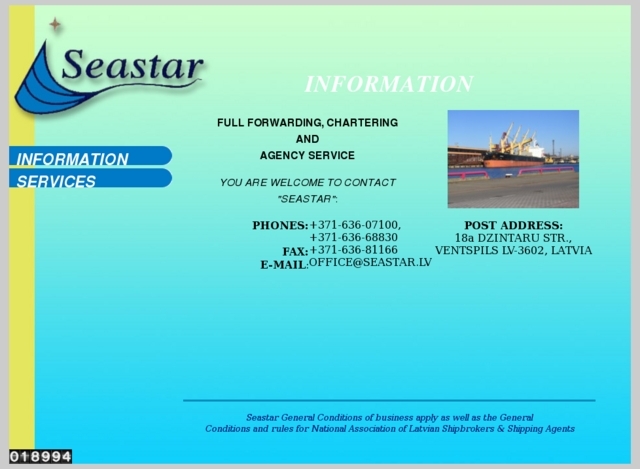 Seastar, SIA